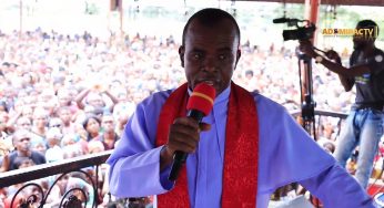 Fr Mbaka reappears