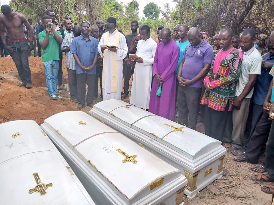 Victims of herdsmen attacks buried in Benue 