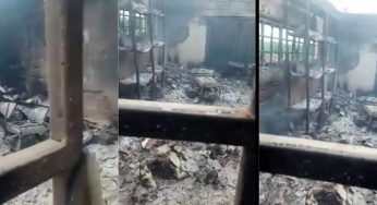 Gunmen set two INEC offices on fire in Ebonyi 