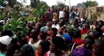 Residents of Benue community protest incessant killings by Fulani herdsmen