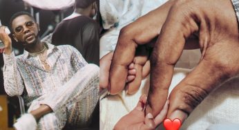 Kizz Daniel welcomes twins, Jelani & Jalil, on his 27th birthday