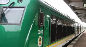 Train loaded with water pipes derail in kaduna