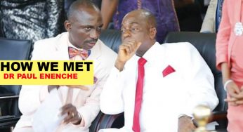 Dr Paul Enenche reveals his first contact with Bishop Oyedepo (VIDEO)