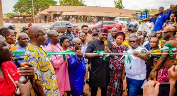 Achabo commissions Tomatoes, other perishable goods market in Otukpo, hail George Alli (Photos)