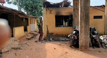 BREAKING: Again, gunmen kill two officers, set police station on fire in Anambra