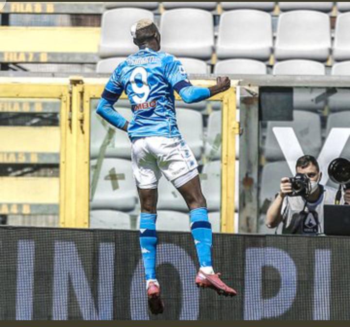 Osimhen bags brace as Napoli beat Spezia 4-1