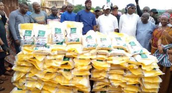 Ramadan: Ochacho Estates boss donates 500 bags of rice, two cows, N1m to Muslims in Otukpo