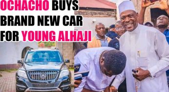 Ochacho buys car for Young Alhaji