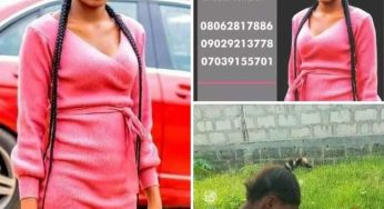 Another lady reportedly missing after allegedly visiting boyfriend in Warri