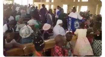 Chelsea fans celebrate UCL victory in church (VIDEO)