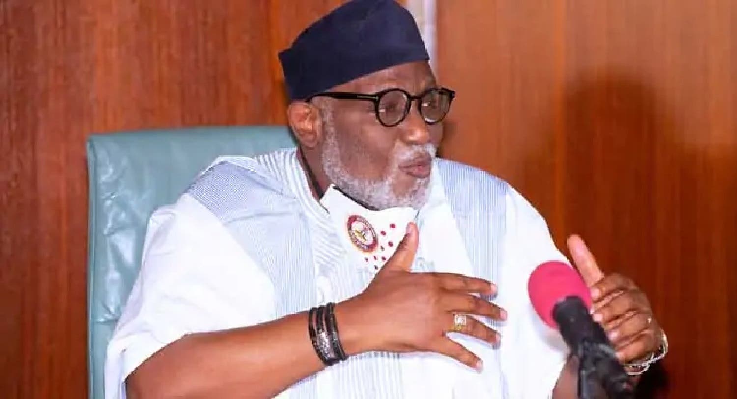 Alleged N500m expenditure: Report me to EFCC if you have proof – Akeredolu dares PDP