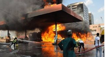 Hoodlums kill guard, burn down filling station in Ondo