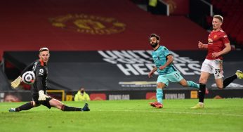 Liverpool beat Manchester united 2-4 to keep their Europa League hope alive