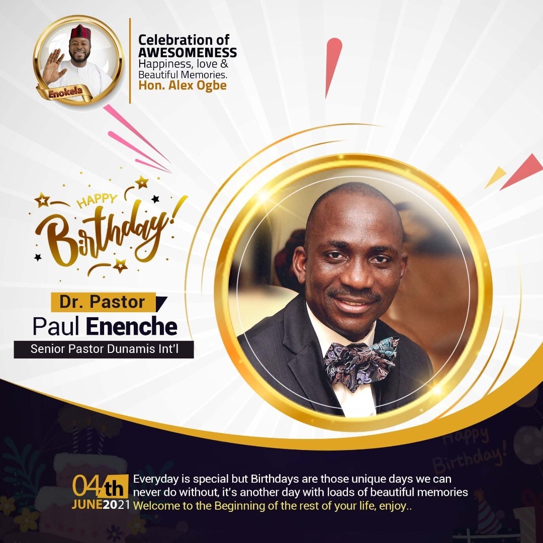 Ochacho Foundation greets Dr Pastor Paul Enenche at 53