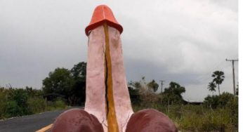 How villagers erected huge penis to draw rain amid draught