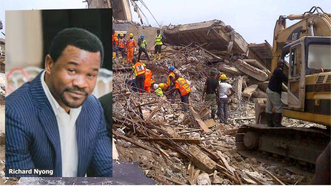 Lekki Gardens CEO, Richard Nyong indicted as worker reportedly dies at site