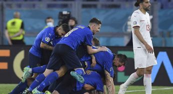 Euro 2020: Italy defeat Switzerland 3-0, books rounds of 16 spot 