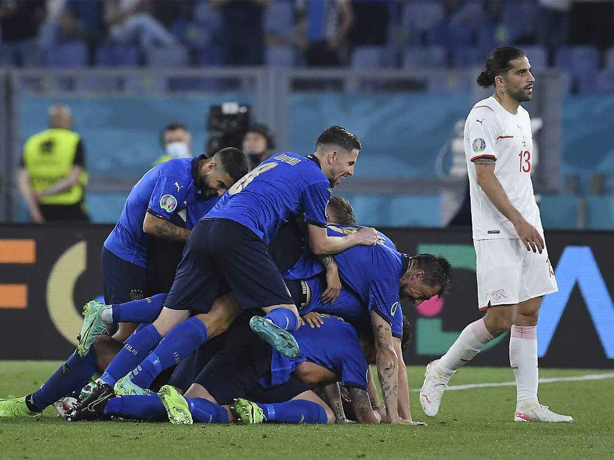 Euro 2020: Italy defeat Switzerland 3-0, books rounds of 16 spot 