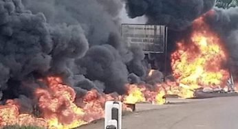 BREAKING: Another tanker explosion in Apa