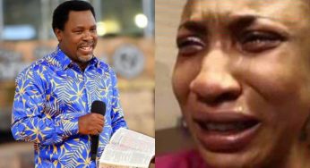 ‘My father is not dead’ – Tonto Dikeh reacts to Prophet TB Joshua’s death