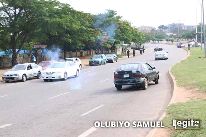 BREAKING: Police fire teargas at June 12 protesters in Abuja