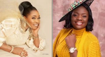 Oni duro mi: Gospel singer, Tope Alabi under fire for publicly ‘attacking’ colleague, Adeyinka Alaseyori 