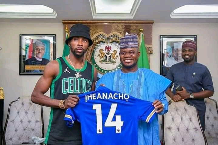2023: ‘Senior man don finally cut soap for me’ – Yahaya Bello says as he gets endorsed by Iheanacho