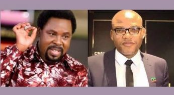 Popular Nigerian Pastor makes shocking revelations about TB Joshua’s life after death, Nnamdi Kanu