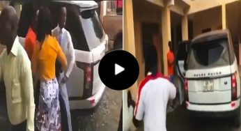 Drama as church members demand for their tithe after they saw their pastor’s new Range Rover (Video)