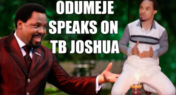 What Prophet Odumeje said about TB Joshua’s death