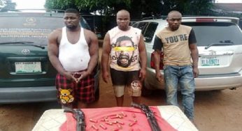 Police arrest suspected robbery gang in Imo