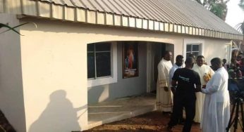 Catholic priest donates house to aged woman in Benue for gifting him six eggs