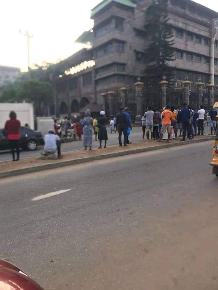 TB Joshua: Synagogue Church sealed, stranded members in tears (PHOTOS)