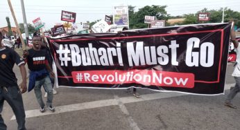 Buhari Must Go protest kicks off in Abuja