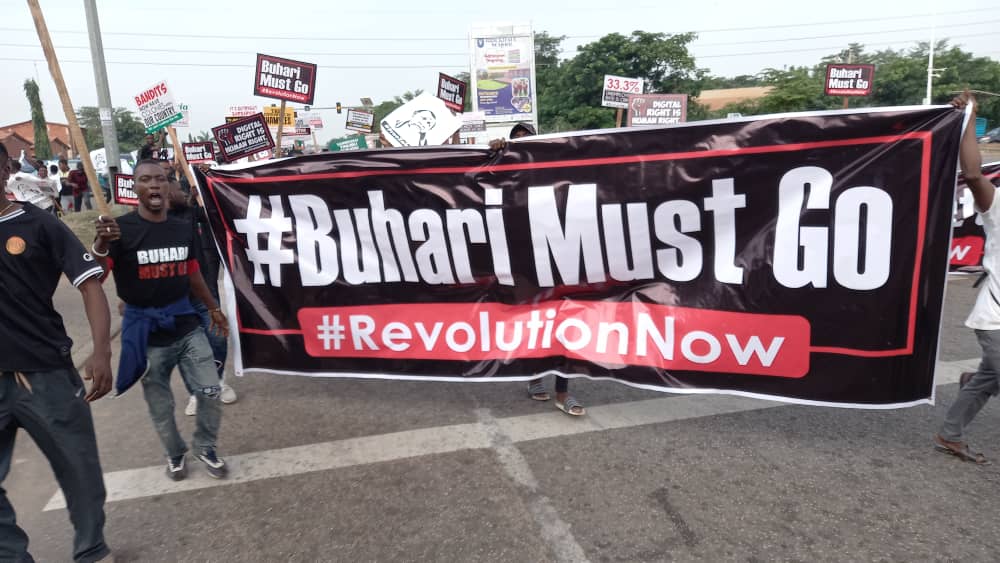 Buhari Must Go protest kicks off in Abuja