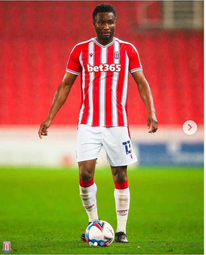 Super Eagles legend, Mikel Obi bags one-year contract extension with Stoke City