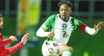 Nigeria vs Mexico: Ahmed Musa dropped