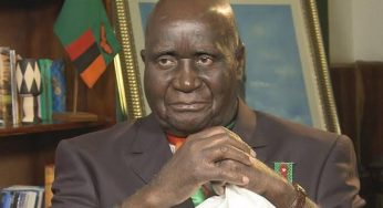 Zambia’s founding president dies at 97