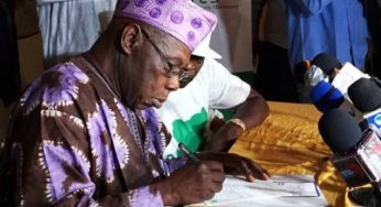 Obasanjo writes another letter to Buhari (See full text)