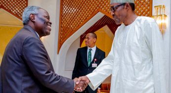 Kumuyi at 80: Buhari greet Deeper life pastor at 80