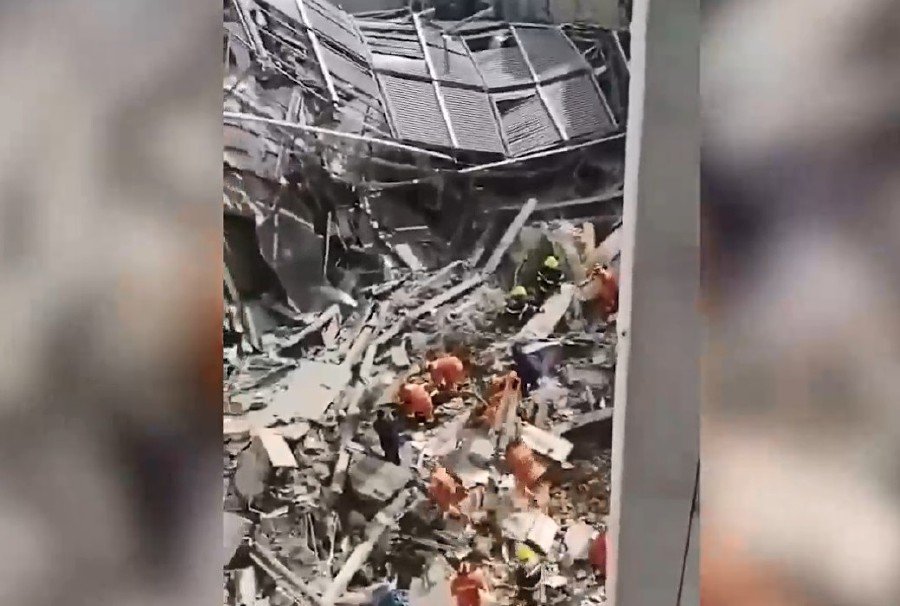 One dead, 10 missing as hotel collapses in Suzhou