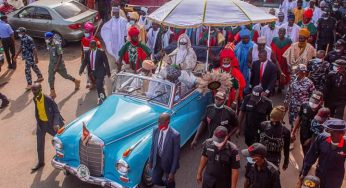 Eid El Kabir: How Emir of Kano celebrated Sallah (Photos)