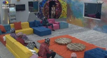 Confusion in BBNaija house as male housemates shun female contestants 