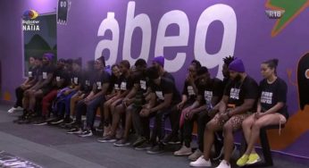 BBNaija Season 6: First HOH game begins