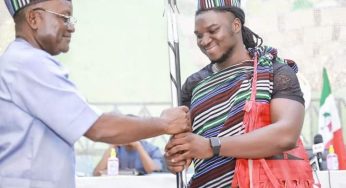 Nigerian Idol 2021: Benue Govt honours Francis Atela, makes him youth ambassador 