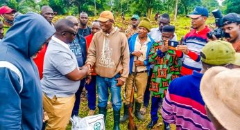 George Alli graces Ogeji Farming competition, urges people to go back to farming 