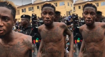 Angry fans attack police as command arrest artiste ‘King of Madness’ in Lagos