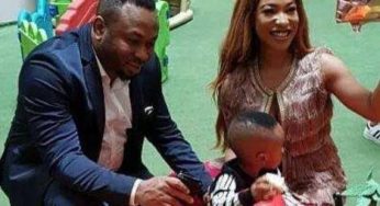 Tonto Dikeh expresses joy as new lover accompanies her to son’s graduation