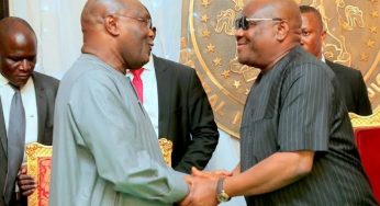 2023: Atiku reconciles with Wike, says ‘Nigerians want PDP back’