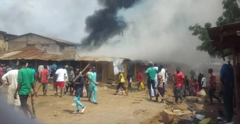 BREAKING: Ipav vs Yandev: 30 houses burnt down as communities clash in Benue